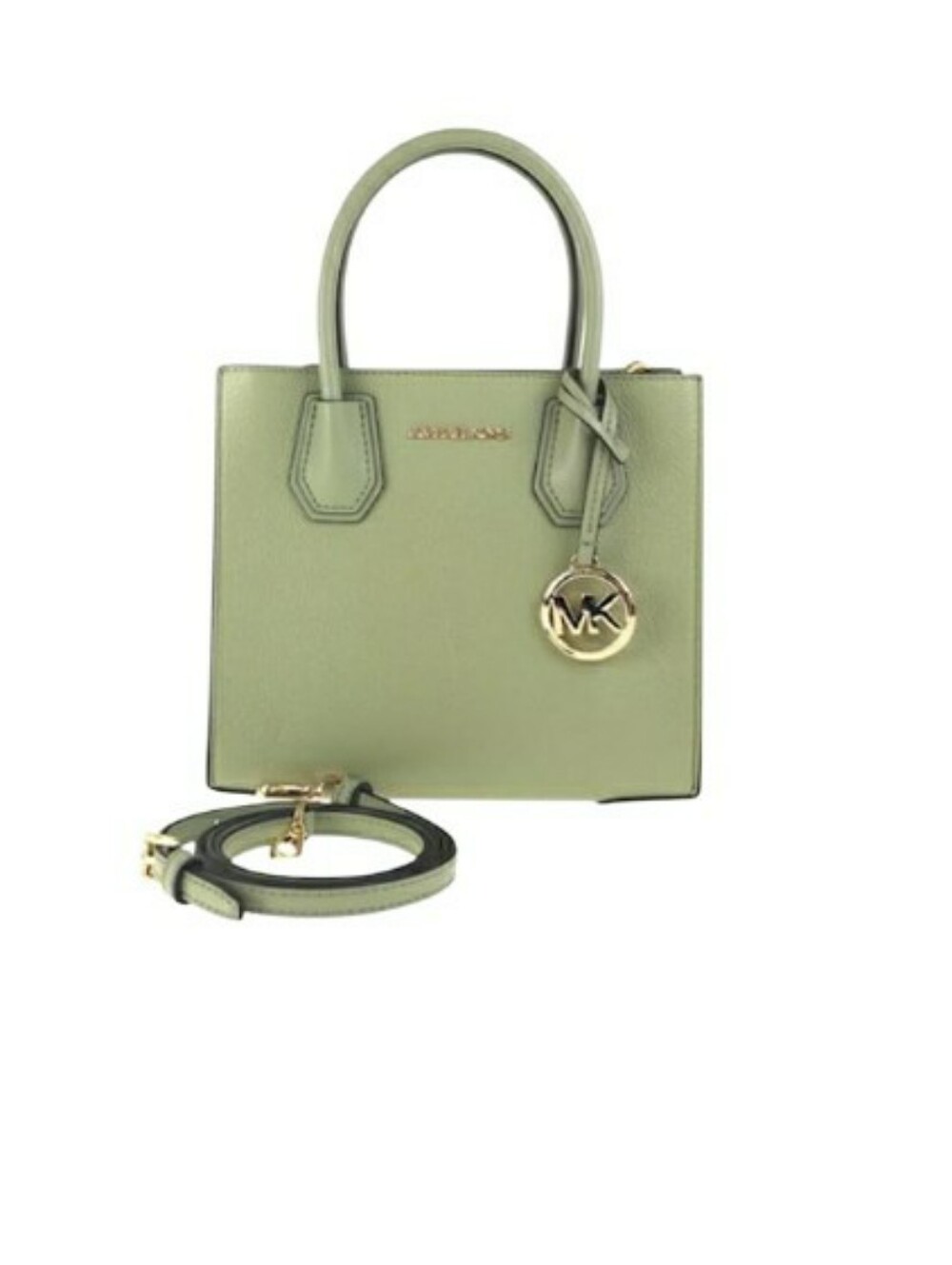 Michael Kors Mercer Medium Pebbled Leather Crossbody Bag